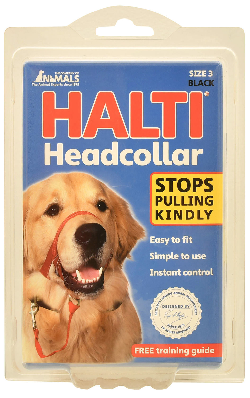 Halti Original Headcollar For Dogs, Black Pet Supplies 4 Less