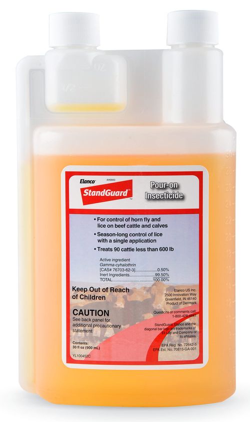 StandGuard® Pour-On Insecticide