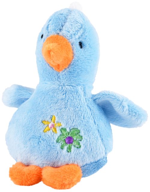 Jeffers 4" Baby Duck Plush Squeak Toy, each