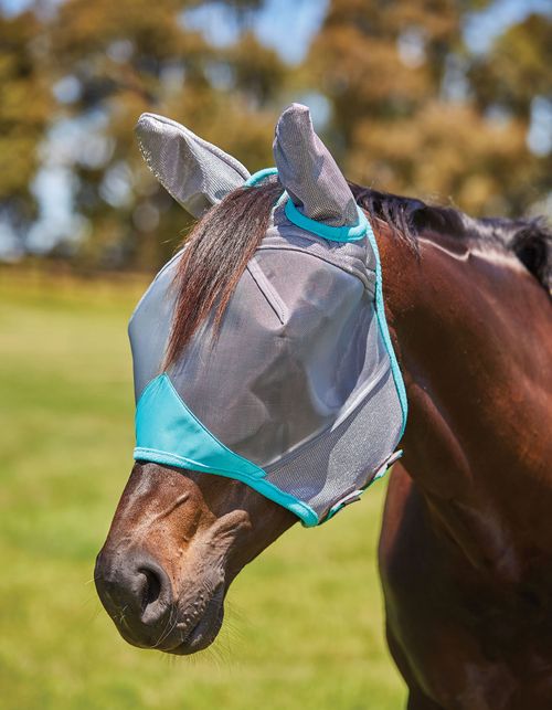 WeatherBeeta ComFITec Deluxe Fine Mesh Fly Mask with Ears