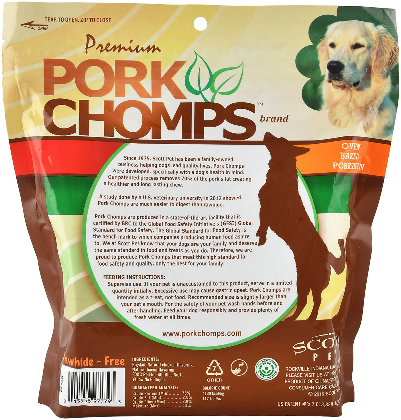 Large Pork Chomps Premium Twists Variety Pack for Dogs, 12 ct - Lambert ...