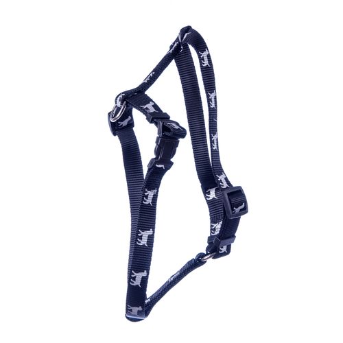 Reflective Hound Series Harness, 3/4" x 20"-28"