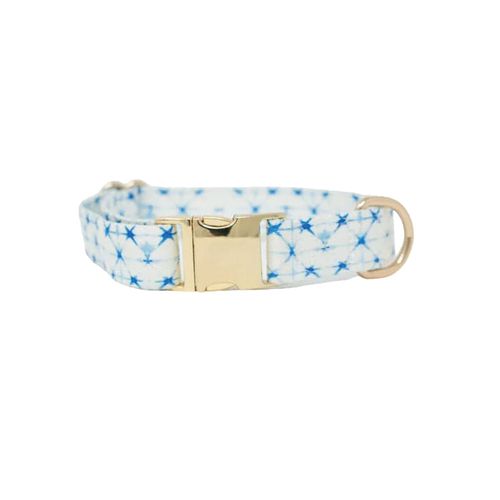 Pink Papyrus Drew Collar, White