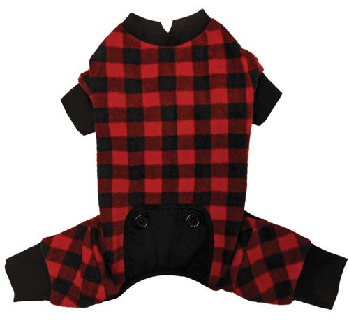 Buffalo Plaid Dog Pajamas