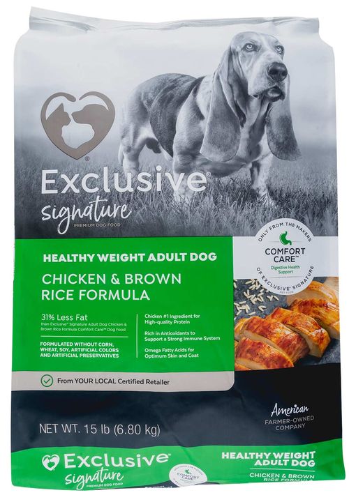 Purina Exclusive Healthy Weight Adult Dog Food