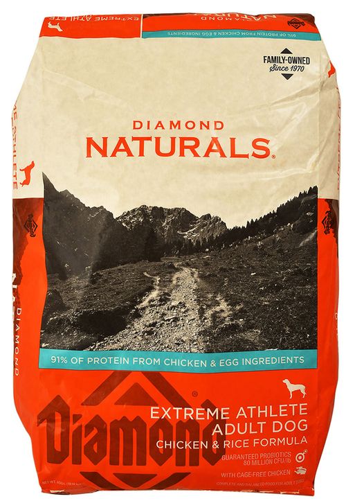 Diamond Naturals Extreme Athlete Adult Dog Food, Chicken & Rice Formula