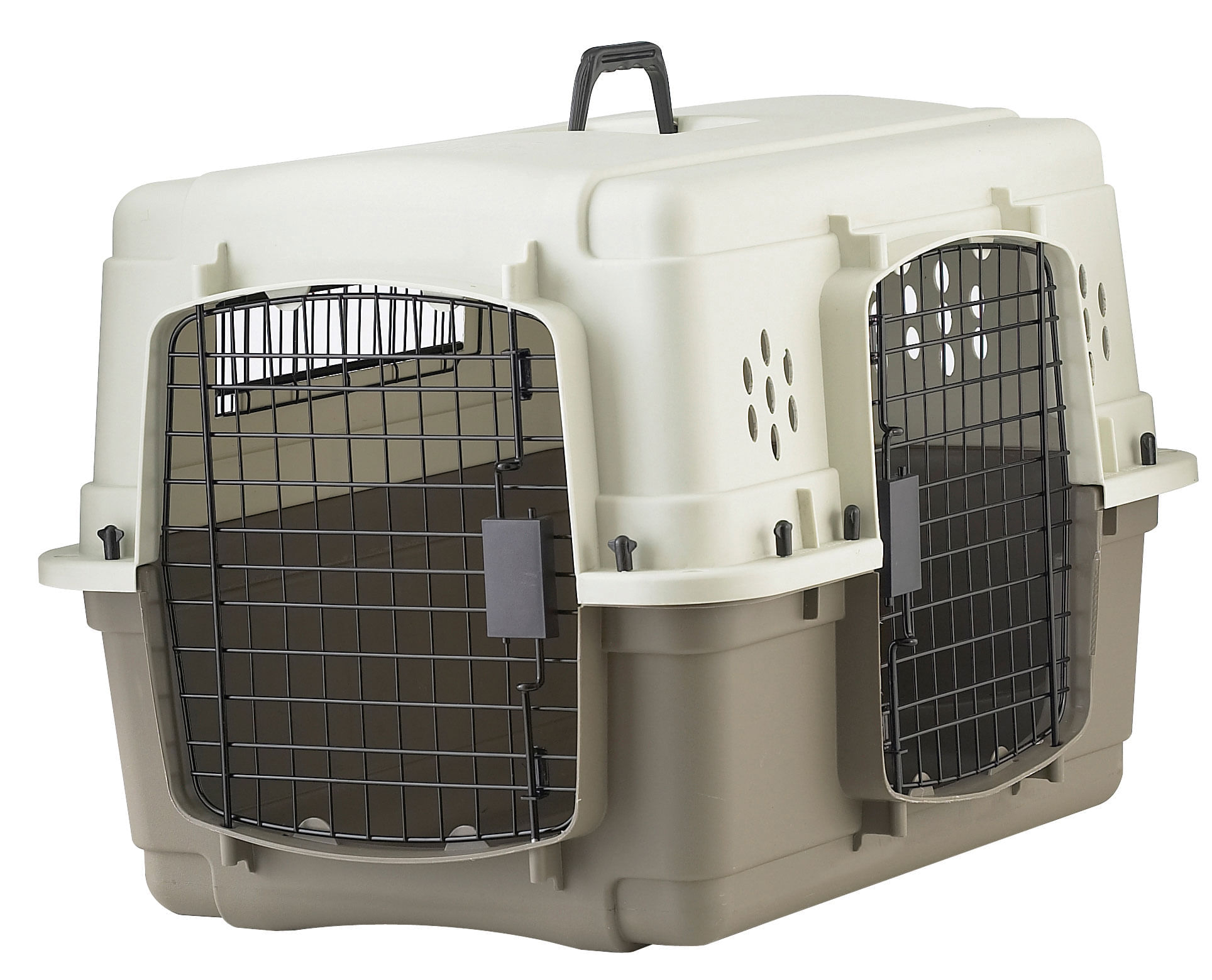 Pet Lodge Double Door Crate for Cats and Dogs Lambert Vet Supply Dog Cat Horse Kennel Vet Supplies