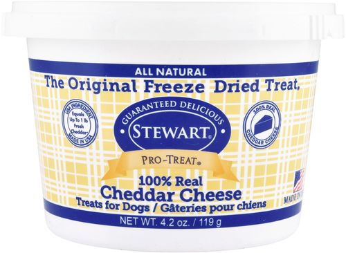 Stewart Pro-Treat Freeze-Dried Cheddar Cheese Treats for Dogs