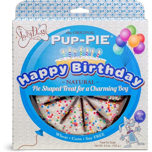 Happy Birthday for a Charming Boy Pup-Pie