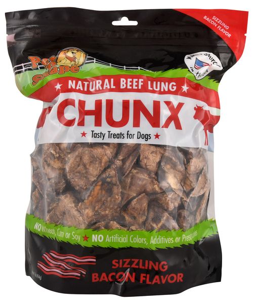 Beef Lung Chunx Treat, 1 lb