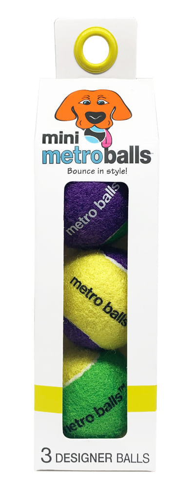 Mini Metro Balls, 3 pk