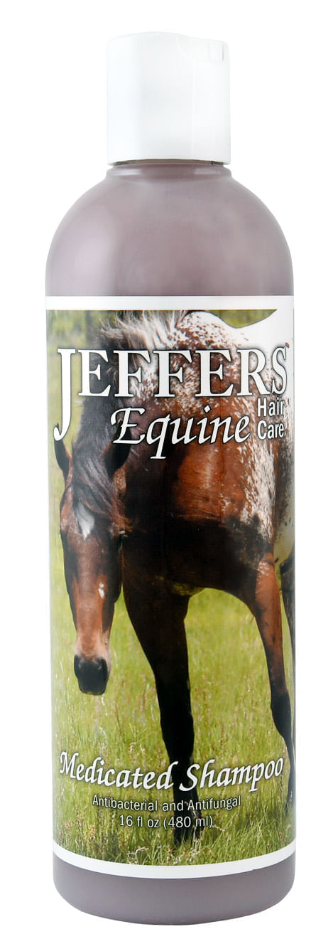 Jeffers Equine Medicated Shampoo Lambert Vet Supply Dog Cat Horse Kennel Vet Supplies