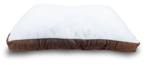 Large Fleece-Top Pet Bed