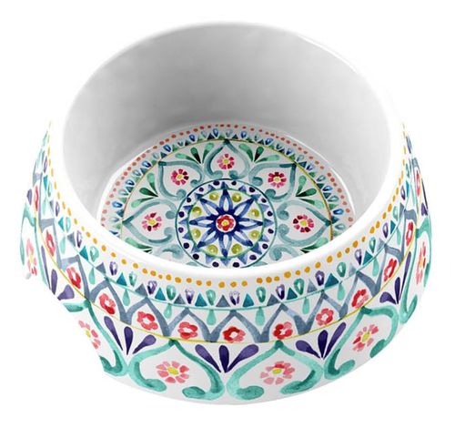 Boho Medallion Pet Bowl