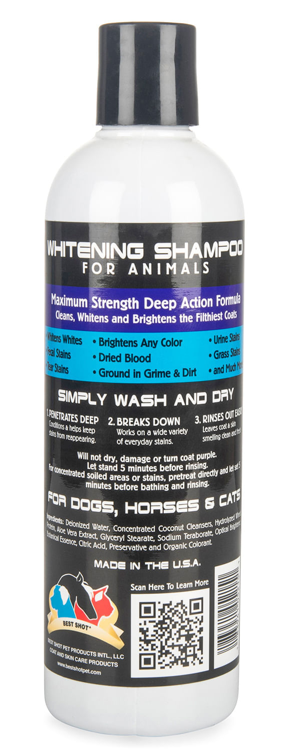 Best Shot One Shot Whitening Shampoo Lambert Vet Supply Dog, Cat