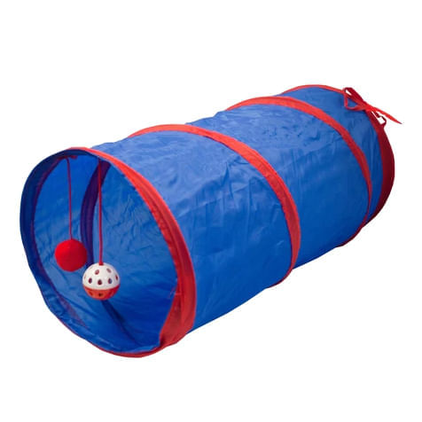 Cat Tunnel with Dangle Toys
