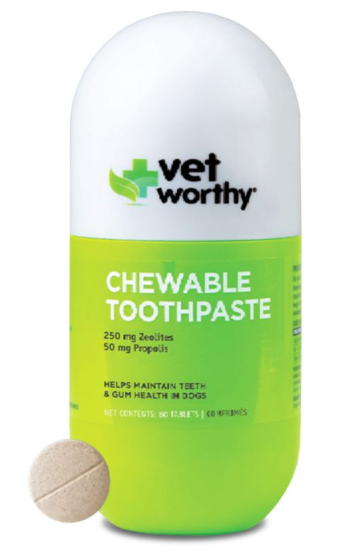 Vet Worthy Chewable Toothpaste, 60 ct