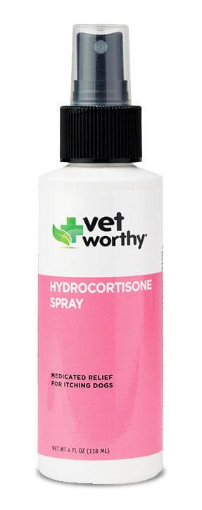 Vet Worthy Hydrocortisone Spray, 4 oz