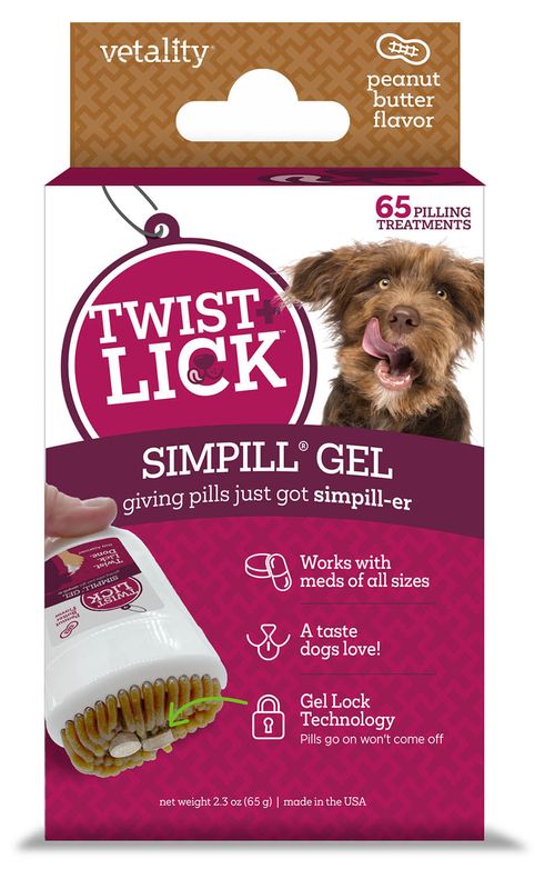 Twist & Lick SimPill, Peanut Butter Flavor