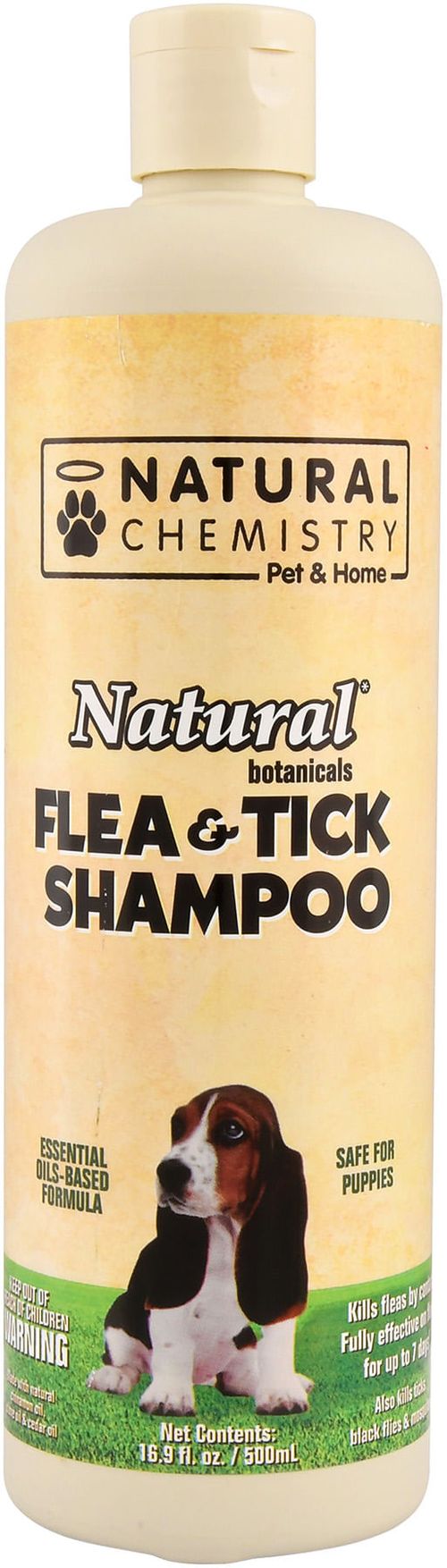 Natural Flea and Tick Shampoo, 16.9 oz