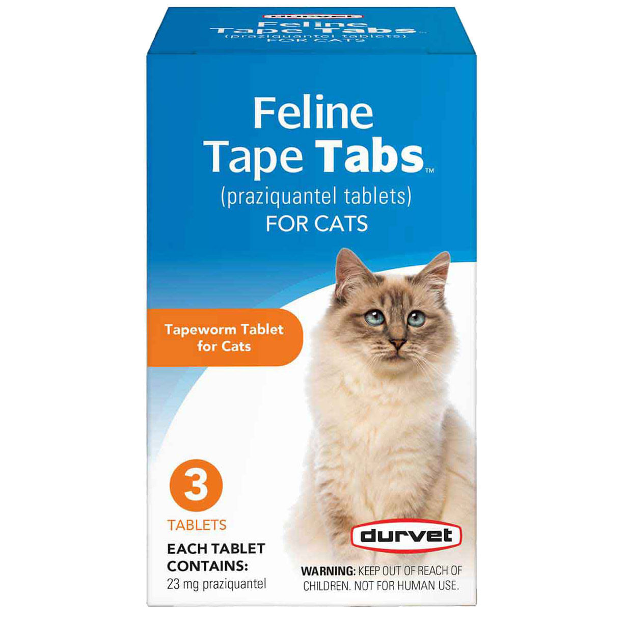 Feline Tape Tabs by Durvet, 3 ct Pet Supplies 4 Less