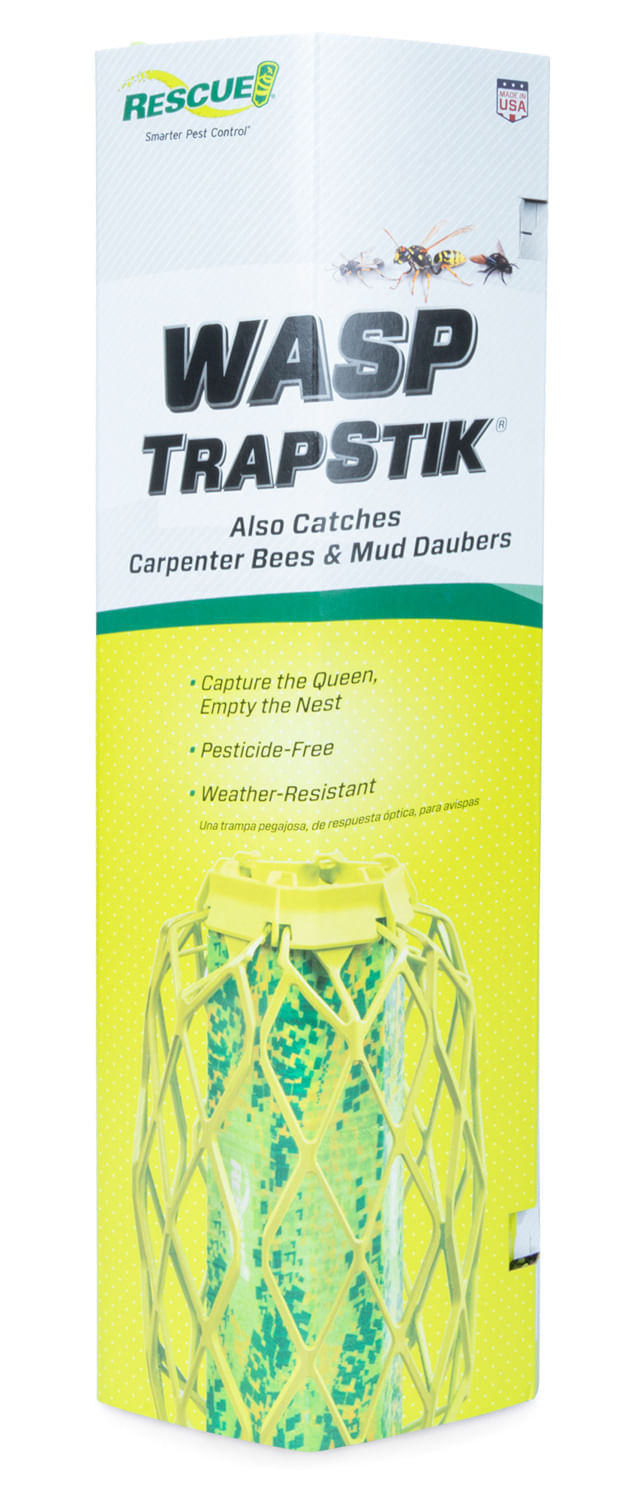 Rescue TrapStik for Carpenter Bees, Wasps and Mud Daubers - Pet ...