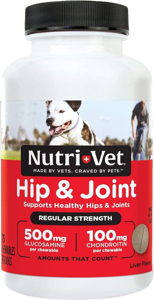 Nutri-Vet Hip & Joint Regular Strength Chewables for Dogs