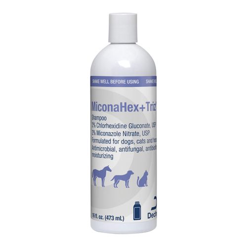 MiconaHex+ Triz Shampoo for Dogs, Cats and Horses, 16 fl oz