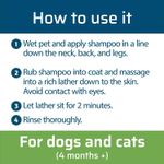 Wondercide Flea & Tick Shampoo for Dogs + Cats, 12oz., Peppermint