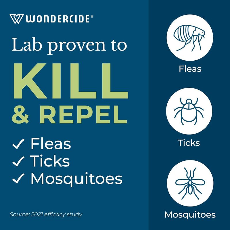 Wondercide Flea, Tick & Mosquito Control Spray for Pets + Home, 4 oz, Cedar