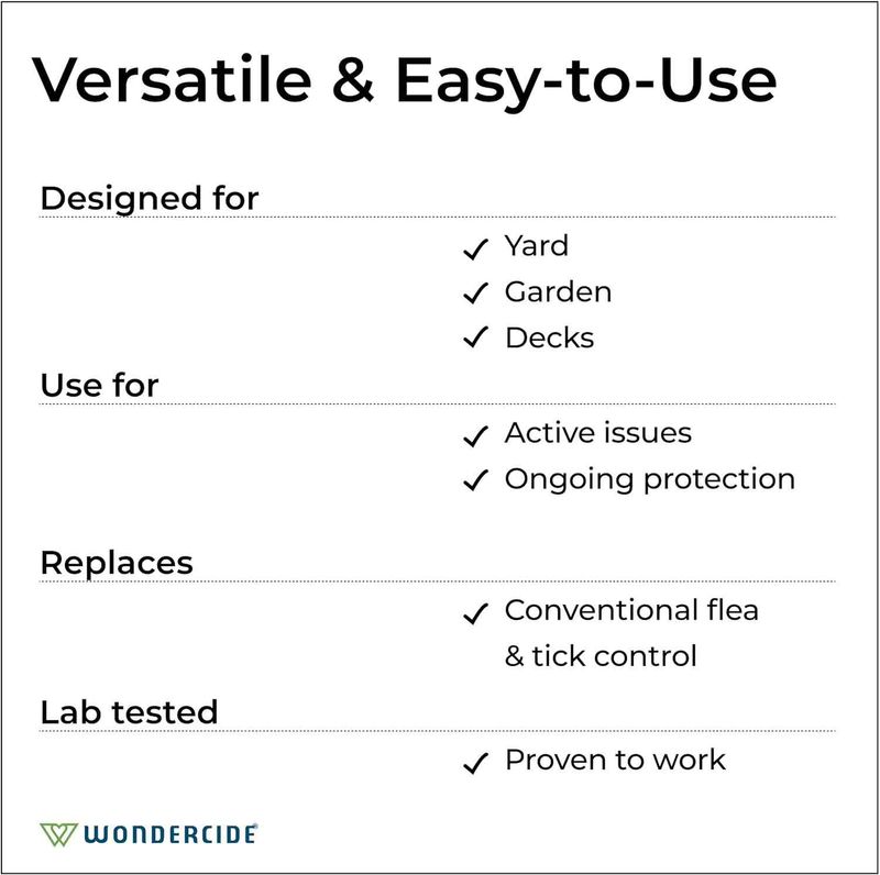 Wondercide Flea & Tick Yard + Garden, 32oz Ready To Use