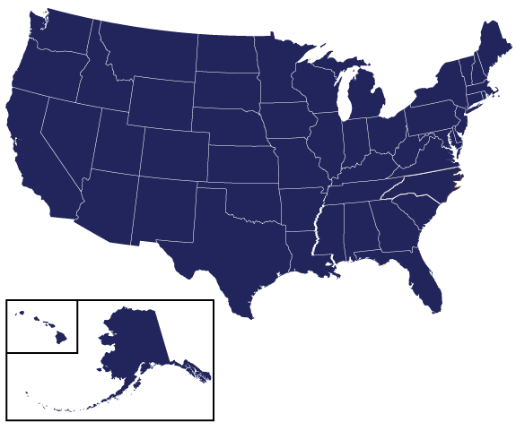 State licence map